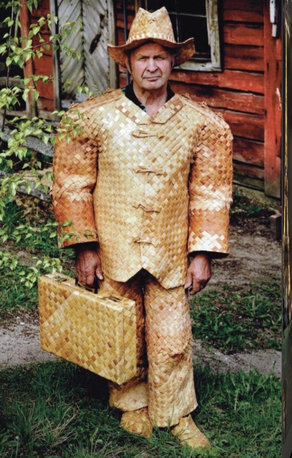 birch bark suit